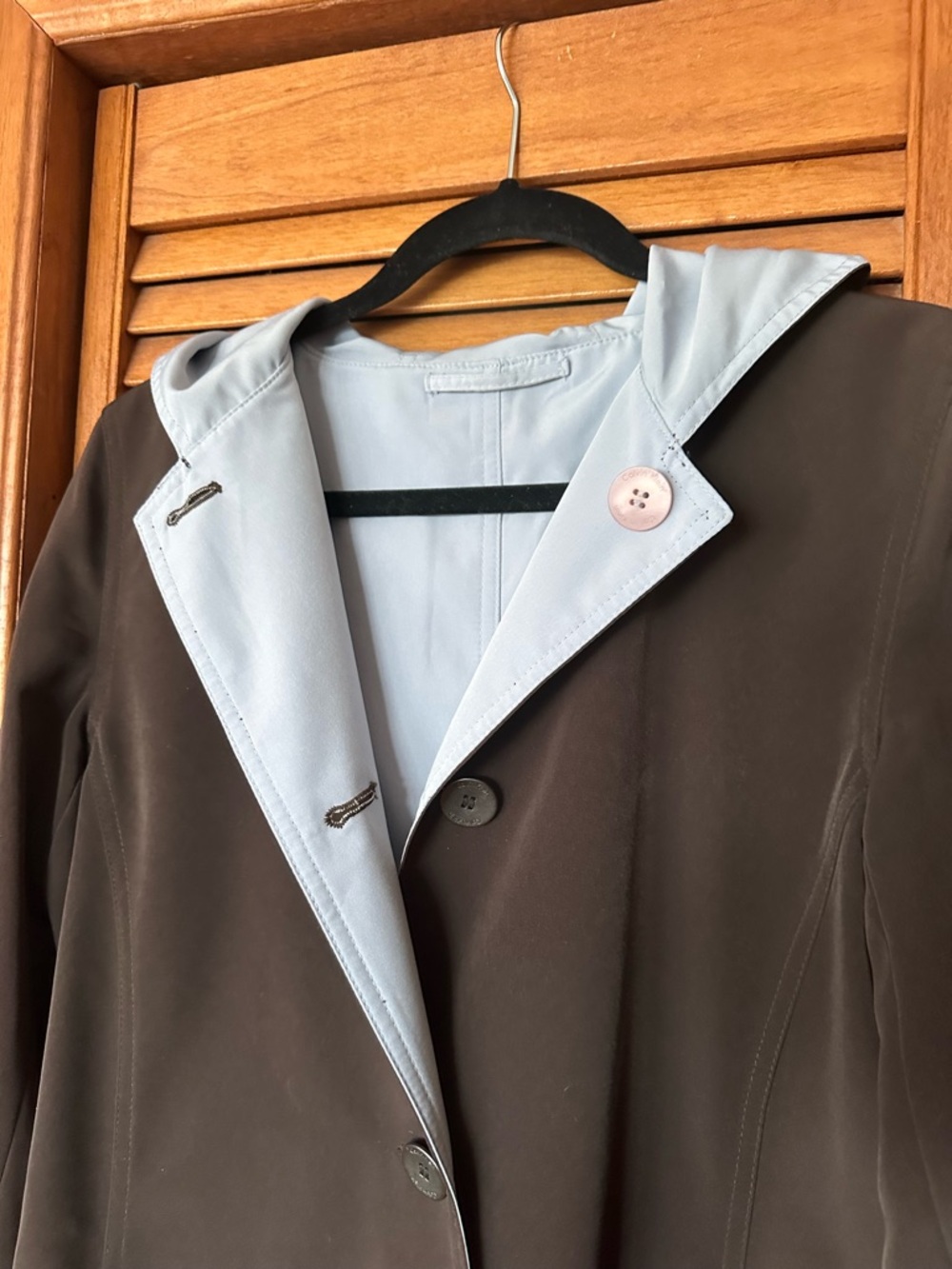 NWT reversible Calvin Klein trench - Picture 4 of 16